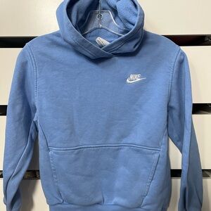 Youth Nike blue hoodie